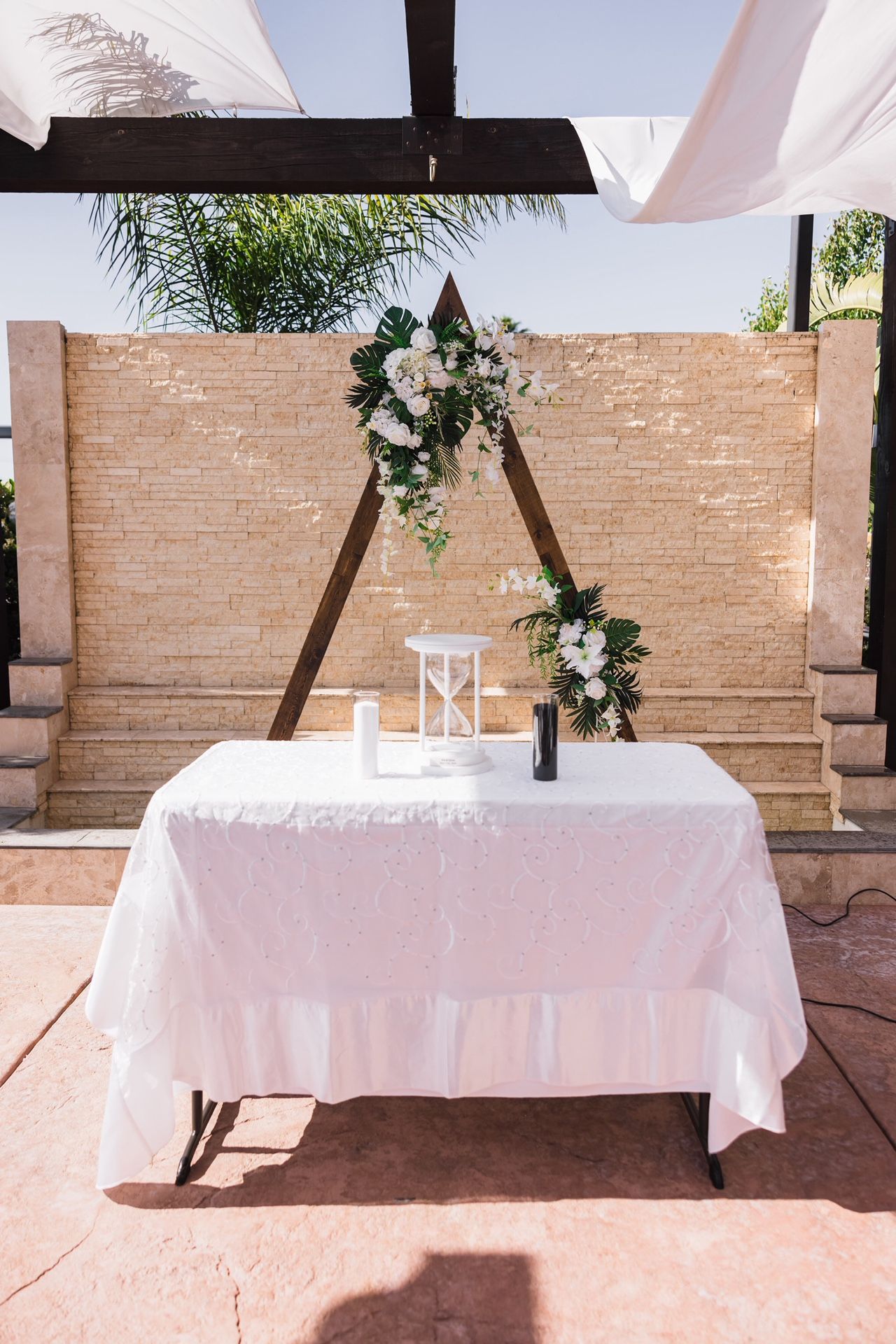 Triangle Wedding Arch