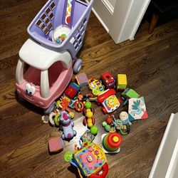 19 Pieces Toddler Toys Bundle 