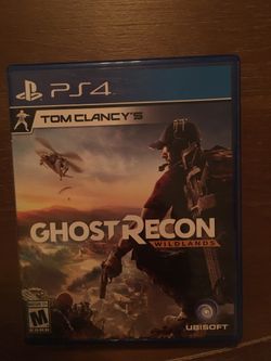 Sony PlayStation ps4 ghost recon wild lands