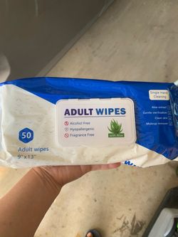 Adult wipes