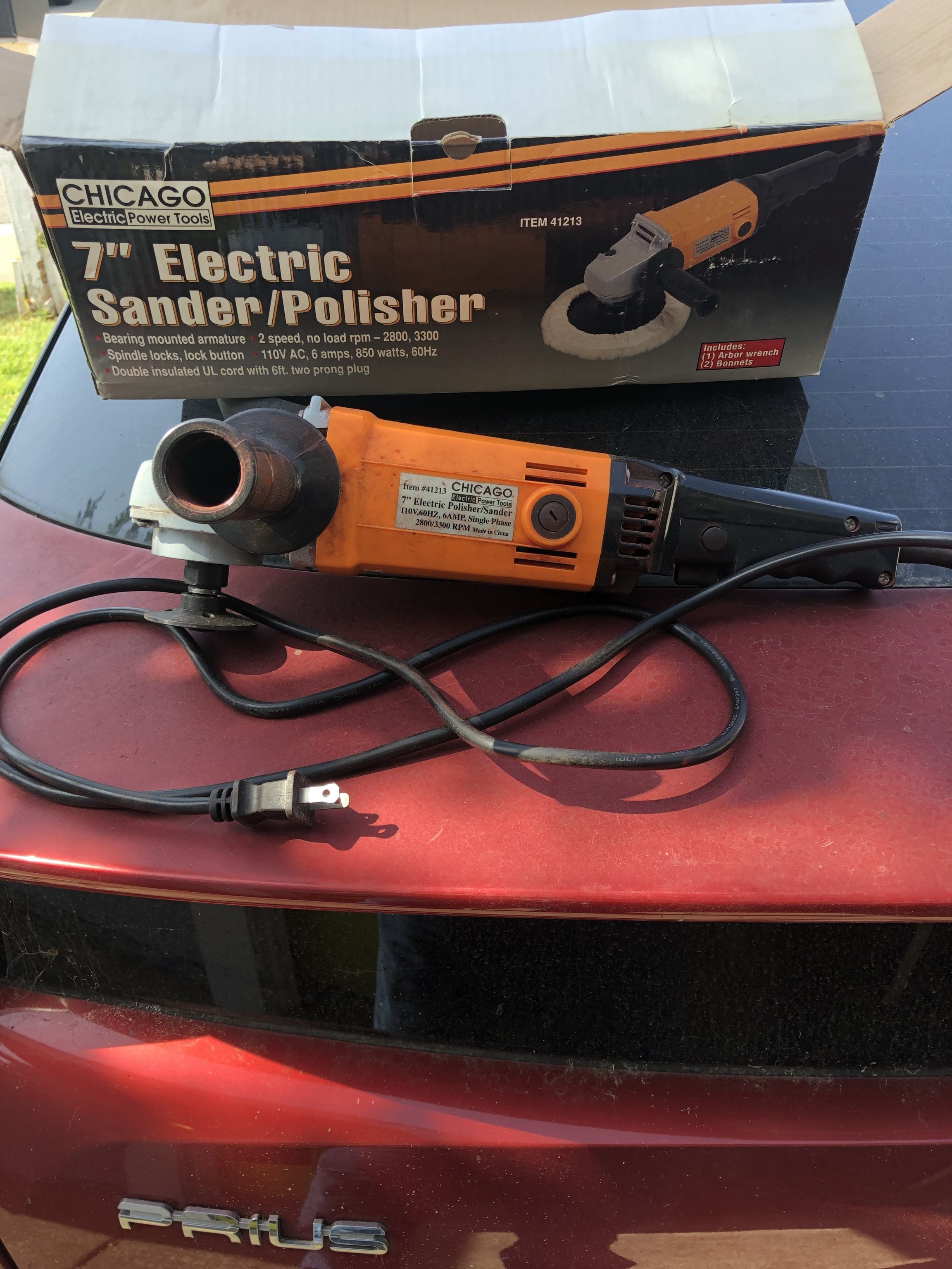 Chicago 7”electric Sander Polisher
