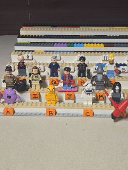 lego minifigures  Dimensions