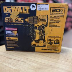  ATOMIC 20-Volt Lithium-Ion Cordless Compact 1/2 in. Drill/Driver Kit with 2.0Ah Battery, Charger and Bag