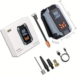 Heavy Duty rechargeable air pump power bank for tires inflatables new