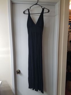 Long black dress