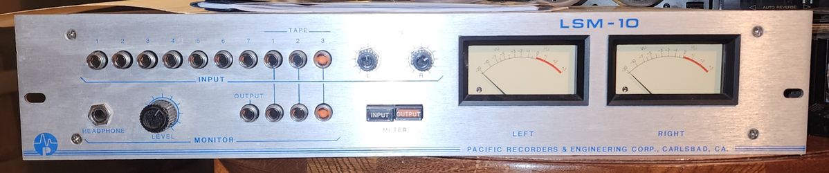 Pacific Recorders LSM-10 Studio Monitor Amplifier