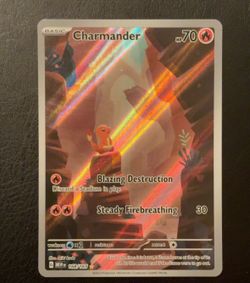 Pokemon Card Charmander Scarlet and Violet 151