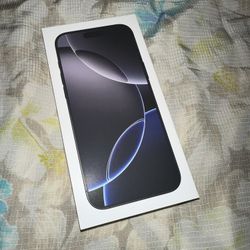 Apple iPhone 16 Pro Max Black 256gb Unlocked Any Carrier Brand New