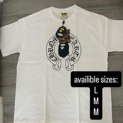 Chrome x bape shirt
