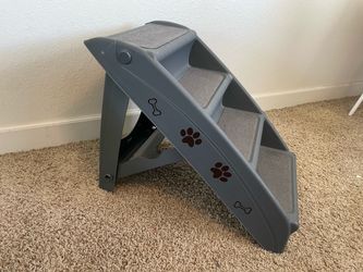 Foldable Pet Stairs with Non-Slip Steps