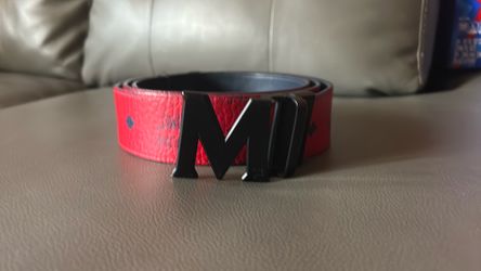 MCM belt has few damages designer belt