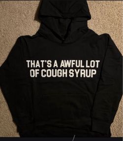 Aloc hoodie awful lotta cough syrup