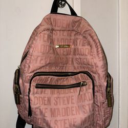 Pink steve madden outlet backpack