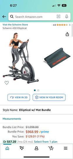 Schwinn 430 Elliptical