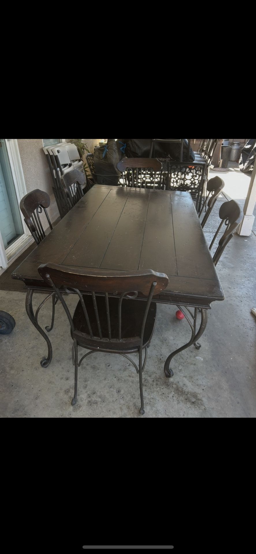 Table And Six Chairs