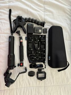 Go Pro Hero 5 Black And Complete Accessories 