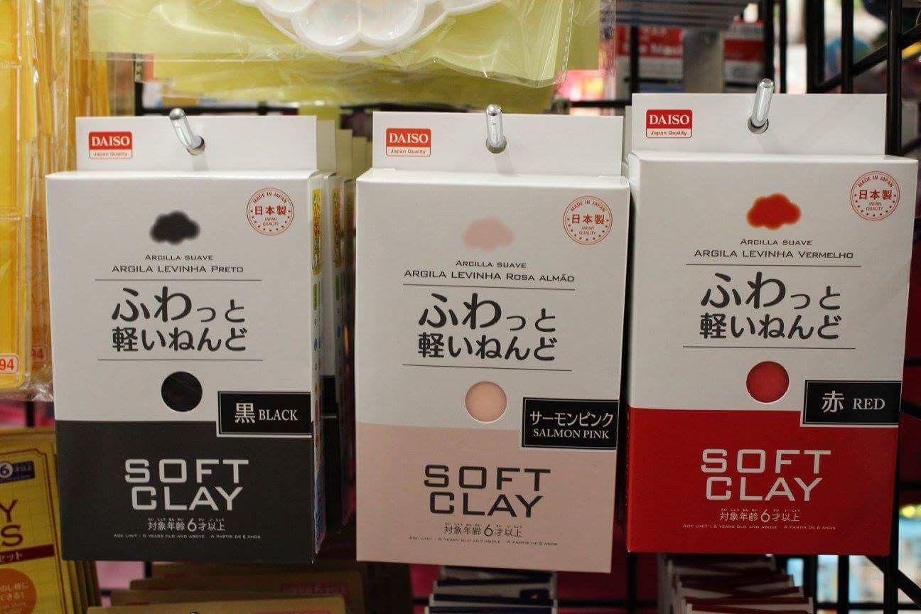 New daiso soft clay