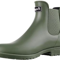 Asgard Women's Ankle Rain Boots Waterproof Chelsea Boots sz 8.5 *NEW*