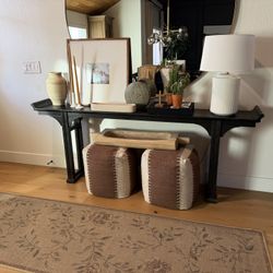 Black Console Table 