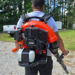 Echo PB-580T Gas Backpack Blower 58.2cc Used Excellent Condition