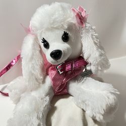 Poochie & Co Plush Poodle Puppy Dog Bag