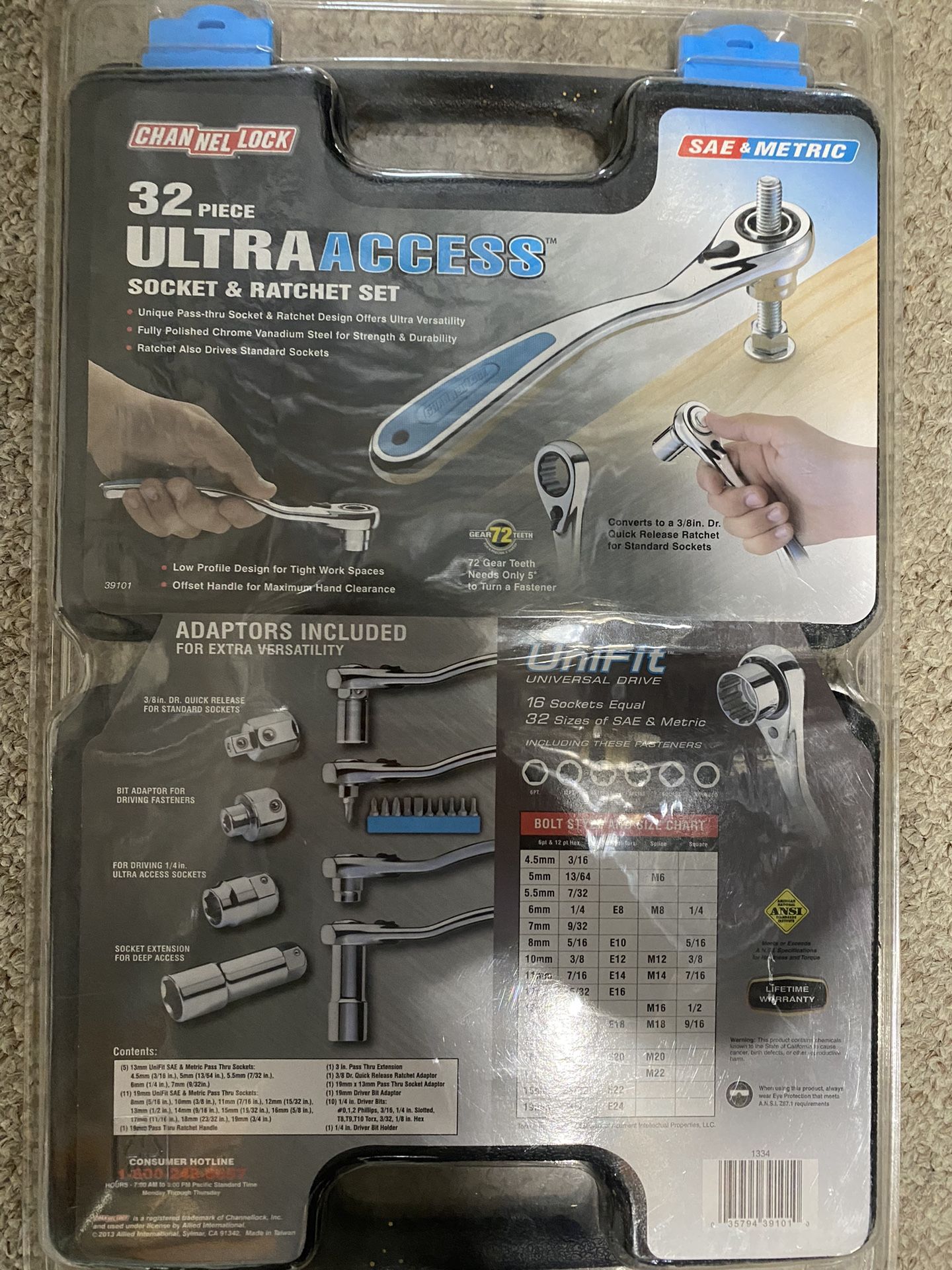 Socket & Ratchet 32 Piece Set