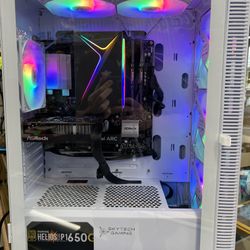 SkyTech Gaming Storm Computer PC White