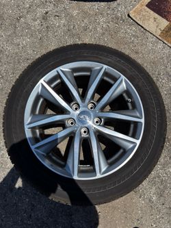 Q50 stock wheels