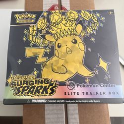 Pokemon Surging Sparks PC ETB CASE