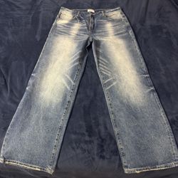 Mint Crew Baggy Denim Jeans