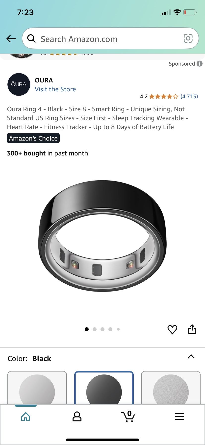 Ultra Human ring air