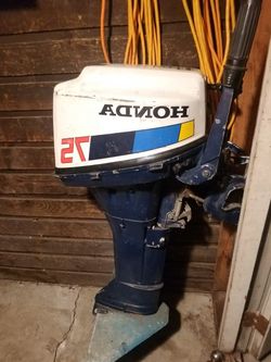 Honda 7.5hp 4 stroke outboard motor