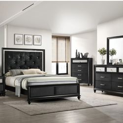 On Sale !! Queen Bed-frame,Dresser, Mirror, & Nightstand 