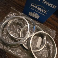 *Brand New *Hub Centric Rings 70.1mm to 63.4mm Aluminum