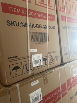 3.5 CHEST FREEZERS IN BOX