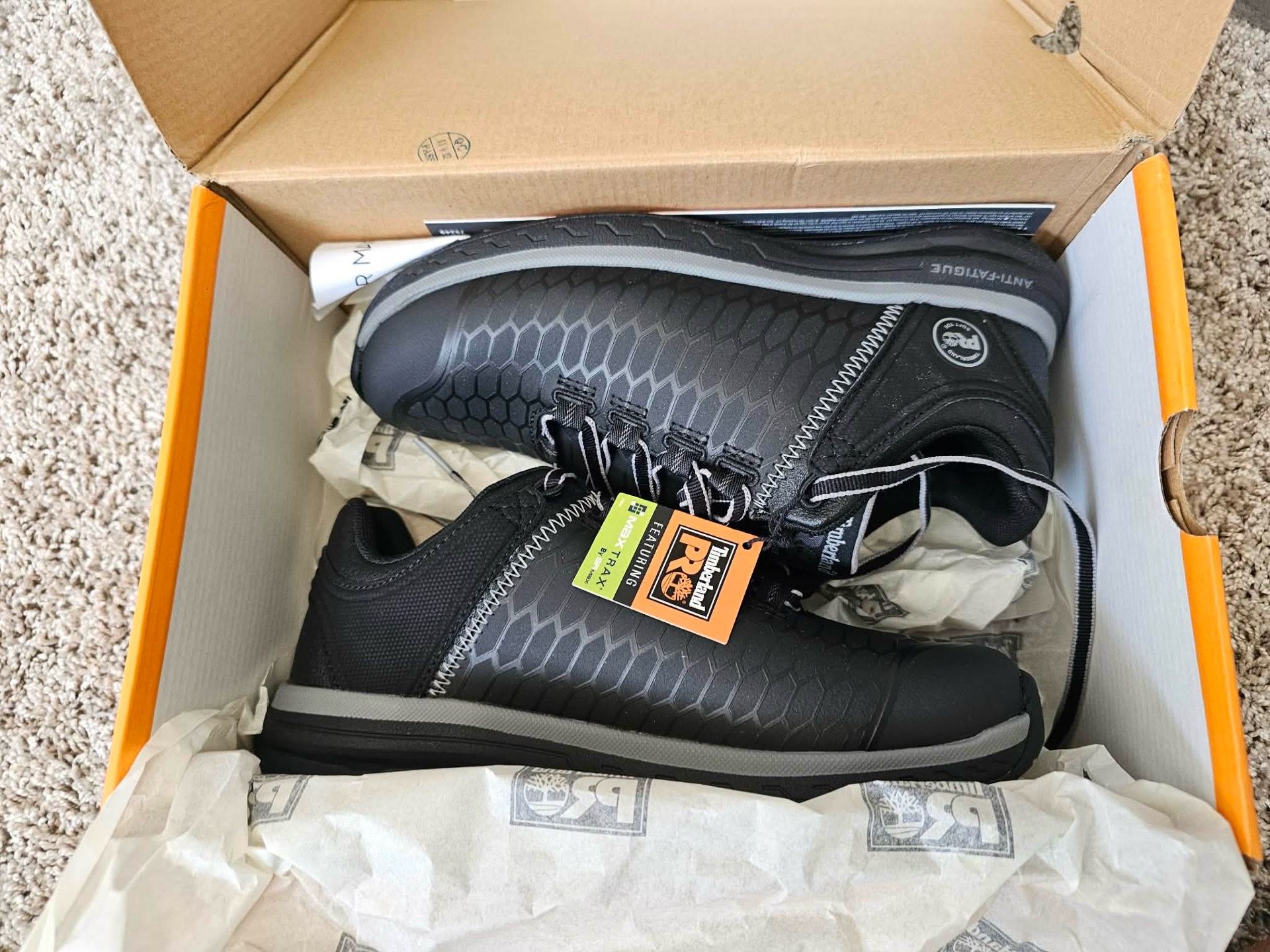 Timberland Pro PowerDrive Max Trax Composite Safety Toe Work Shoe 6.5M PRO514