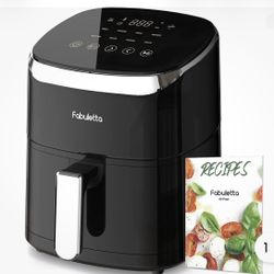 Air Fryers 4 Qt, Fabuletta 9 Cooking Functions Smart Air Fryers