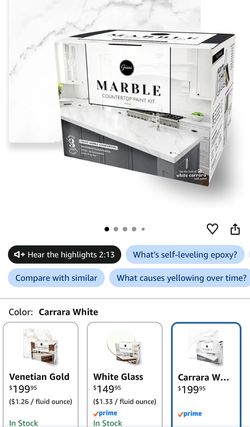 Marble epoxy kit