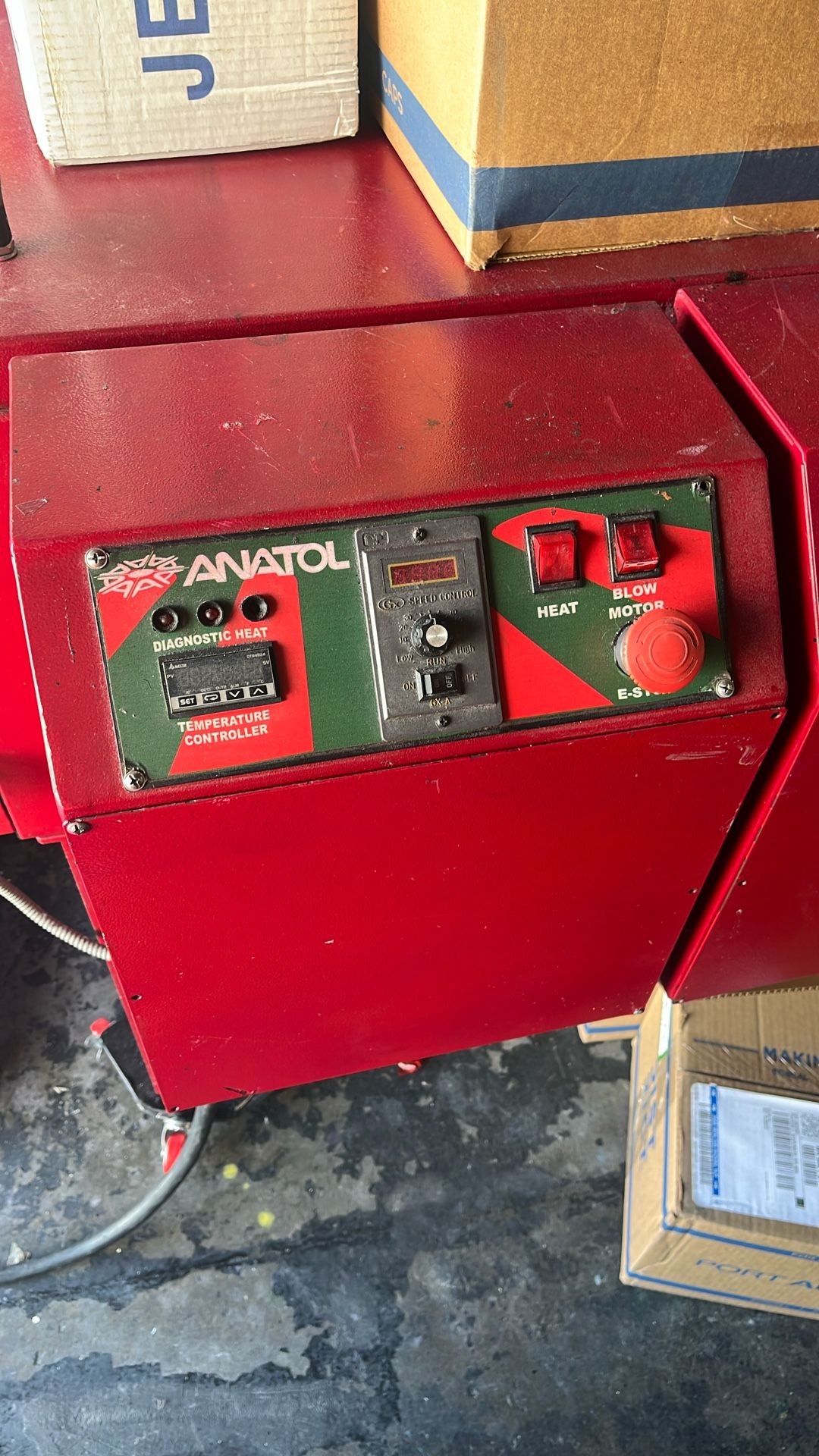 Working conveyor dryer