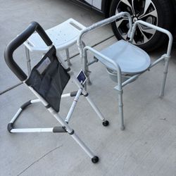 Mobility Equipment, Shower Chair, Toilet 