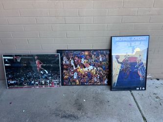 Original 90s NBA Jordan posters