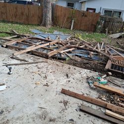 Free Tin Sheets And Wood 