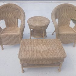 Outdoor Resin Patio Set 