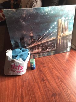 Beautiful frame from Hobby Lobby 4 curtain panels long and candle