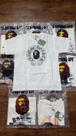 White Bape Chrome Hearts Tee