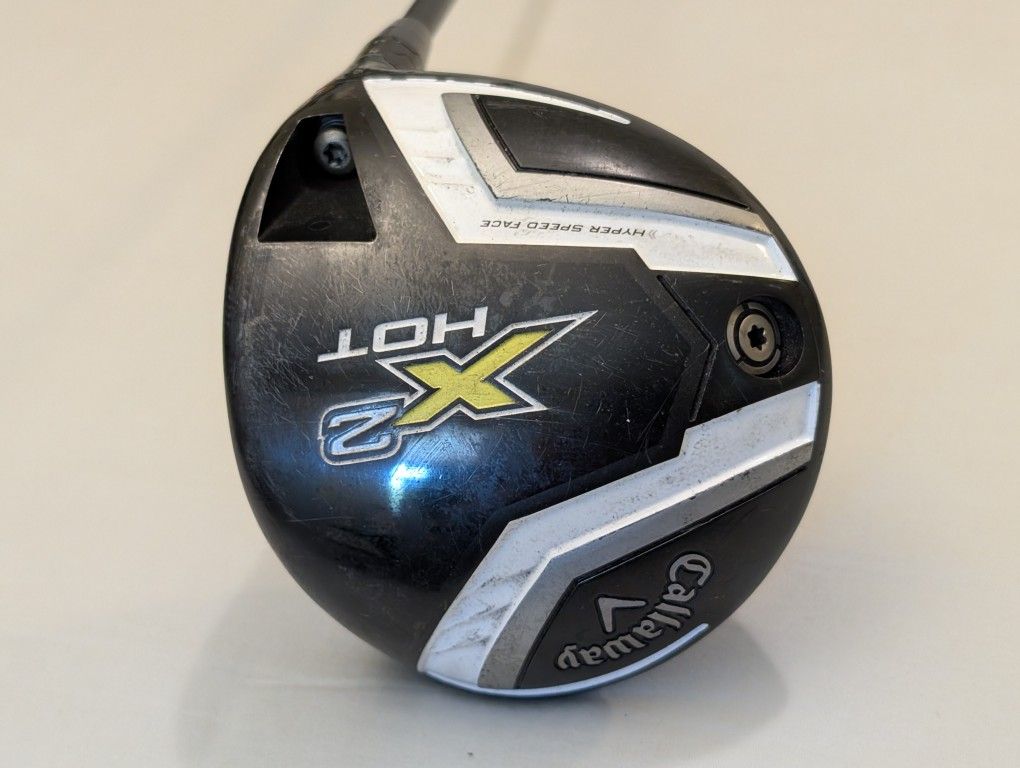 RH USED CALLAWAY HOT X2 PRO #3 WOOD 15* ALDILA HM-50 R. FLEX GRAPHITE SHAFT 
