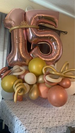Arreglo de 15 de globos