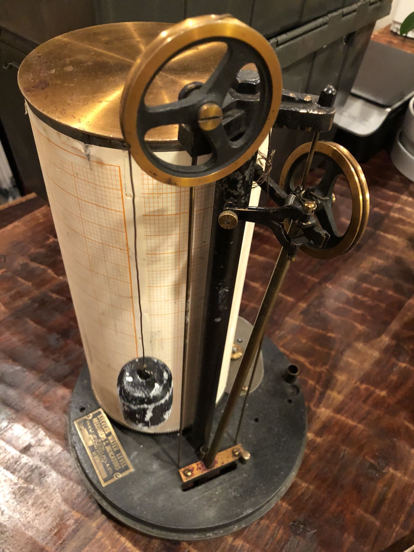 Original Early 1900’s Stevens Water Level Recorders and Indicators Mfd. by Leupold-Volpel and Co.