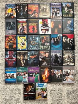 32  Movies DVD bundle $15 for all or $1 each