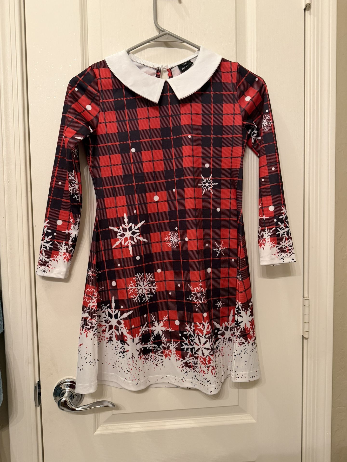 Girls Christmas/Holiday Dress Medium 7/8 - Perfect Condition